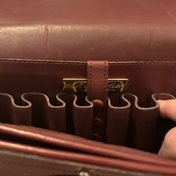 Must De Cartier shoulder bag in Bordeaux - Picture 10 of 16